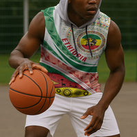 Ethiopia In My Blood Sleeveless Hoodie Lion Of Judah In My Heart