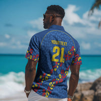 DR Congo Kopo ya Mokili Custom Hawaiian Shirt Kuba Kingdom Pattern Edition LT9