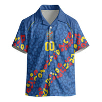 DR Congo Kopo ya Mokili Custom Kid Hawaiian Shirt Kuba Kingdom Pattern Edition
