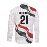 Egypt Custom Long Sleeve Button Shirt Pharaoh Legacy Edition
