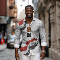 Egypt Custom Long Sleeve Button Shirt Pharaoh Legacy Edition