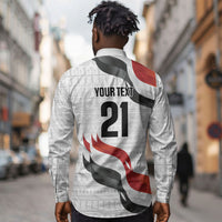 Egypt Custom Long Sleeve Button Shirt Pharaoh Legacy Edition