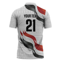 Egypt Custom Zipper Polo Shirt Pharaoh Legacy Edition
