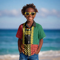 Ghana Wiase Kuruwa Custom Kid Hawaiian Shirt Kente Pride Edition