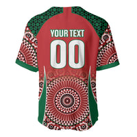 Morocco Yalla Vamos 2026 Custom Baseball Jersey Zellige Mosaic Edition