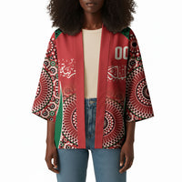 Morocco Yalla Vamos 2026 Custom Kimono Zellige Mosaic Edition