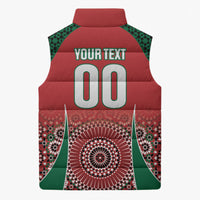 Morocco Yalla Vamos 2026 Custom Sleeveless Puffer Jacket Zellige Mosaic Edition