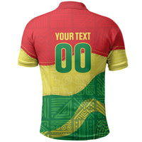Senegal Kappu Adduna Custom Polo Shirt Teranga Textile Edition