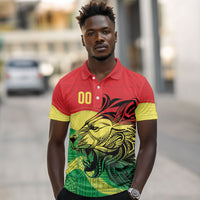 Senegal Kappu Adduna Custom Polo Shirt Teranga Textile Edition