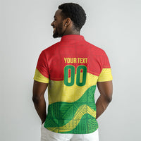 Senegal Kappu Adduna Custom Polo Shirt Teranga Textile Edition LT9