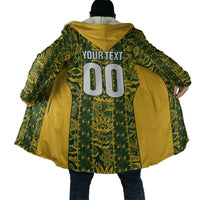 South Africa Indebe Yomhlaba Custom Cloak Ndebele Art Gold Edition