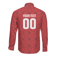 Tunisia Custom Long Sleeve Button Shirt Carthage Heritage Edition
