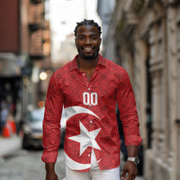 Tunisia Custom Long Sleeve Button Shirt Carthage Heritage Edition