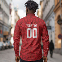 Tunisia Custom Long Sleeve Button Shirt Carthage Heritage Edition