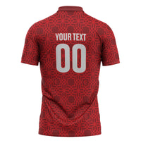 Tunisia Custom Zipper Polo Shirt Carthage Heritage Edition