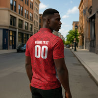Tunisia Custom Zipper Polo Shirt Carthage Heritage Edition