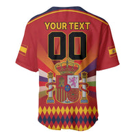 Custom Espana Campeon De Europa Baseball Jersey Spain History Champions LT9 - Wonder Print Shop