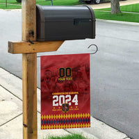 Custom Espana Campeon De Europa Garden Flag Spain History Champions - Wonder Print Shop