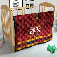 Custom Espana Campeon De Europa Quilt Spain History Champions - Wonder Print Shop
