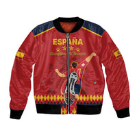 Custom Spain Euro 2024 Champions Bomber Jacket La Roja Campeon De Europa LT9 - Wonder Print Shop