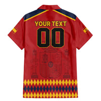 Custom Spain Euro 2024 Champions Family Matching Mermaid Dress and Hawaiian Shirt La Roja Campeon De Europa LT9 - Wonder Print Shop