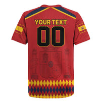 Custom Spain Euro 2024 Champions Rugby Jersey La Roja Campeon De Europa - Wonder Print Shop