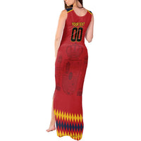 Custom Spain Euro 2024 Champions Tank Maxi Dress La Roja Campeon De Europa - Wonder Print Shop