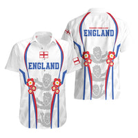 England Women Football Hawaiian Shirt Three Lions Go World Cup 2023 - Wonder Print Shop