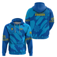 Sweden Women Football Hoodie Blagult World Cup 2023 - Wonder Print Shop