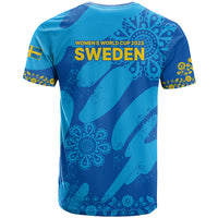 Sweden Women Football T Shirt Blagult World Cup 2023 - Wonder Print Shop