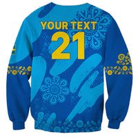 Custom Sweden Women Football Sweatshirt Blagult World Cup 2023 - Wonder Print Shop