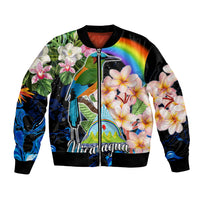 Nicaragua Bomber Jacket Guardabarranco and Beauty Sacuanjoche Sprit LT9 - Wonder Print Shop