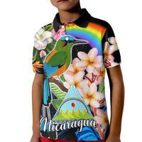 Nicaragua Kid Polo Shirt Guardabarranco and Beauty Sacuanjoche Sprit - Wonder Print Shop
