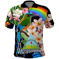 Nicaragua Polo Shirt Guardabarranco and Beauty Sacuanjoche Sprit - Wonder Print Shop