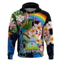 Personalised Nicaragua Hoodie Guardabarranco and Beauty Sacuanjoche Sprit - Wonder Print Shop