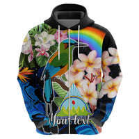 Personalised Nicaragua Hoodie Guardabarranco and Beauty Sacuanjoche Sprit - Wonder Print Shop