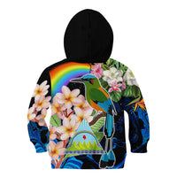 Personalised Nicaragua Kid Hoodie Guardabarranco and Beauty Sacuanjoche Sprit - Wonder Print Shop