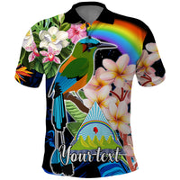 Personalised Nicaragua Polo Shirt Guardabarranco and Beauty Sacuanjoche Sprit - Wonder Print Shop