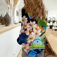 Personalised Nicaragua Women Casual Shirt Guardabarranco and Beauty Sacuanjoche Sprit - Wonder Print Shop