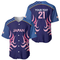 Twenty20 Japan Cricket Custom Baseball Jersey Retro Blue Version - Wonder Print Shop
