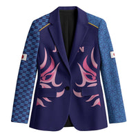 Twenty20 Japan Cricket Custom Blazer Retro Blue Version - Wonder Print Shop