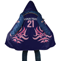 Twenty20 Japan Cricket Custom Cloak Retro Blue Version - Wonder Print Shop