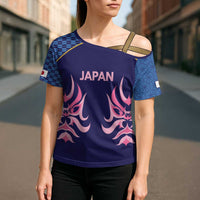 Twenty20 Japan Cricket Custom Cross Shoulder Shirt Retro Blue Version - Wonder Print Shop