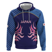 Twenty20 Japan Cricket Custom Hoodie Retro Blue Version - Wonder Print Shop