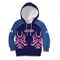 Twenty20 Japan Cricket Custom Kid Hoodie Retro Blue Version - Wonder Print Shop