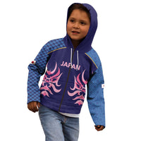 Twenty20 Japan Cricket Custom Kid Hoodie Retro Blue Version - Wonder Print Shop