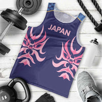 Twenty20 Japan Cricket Custom Men Tank Top Retro Blue Version - Wonder Print Shop