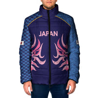 Twenty20 Japan Cricket Custom Padded Jacket Retro Blue Version - Wonder Print Shop
