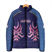 Twenty20 Japan Cricket Custom Padded Jacket Retro Blue Version - Wonder Print Shop