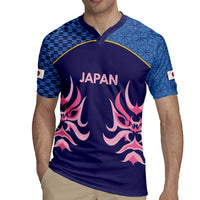 Twenty20 Japan Cricket Custom Rugby Jersey Retro Blue Version - Wonder Print Shop